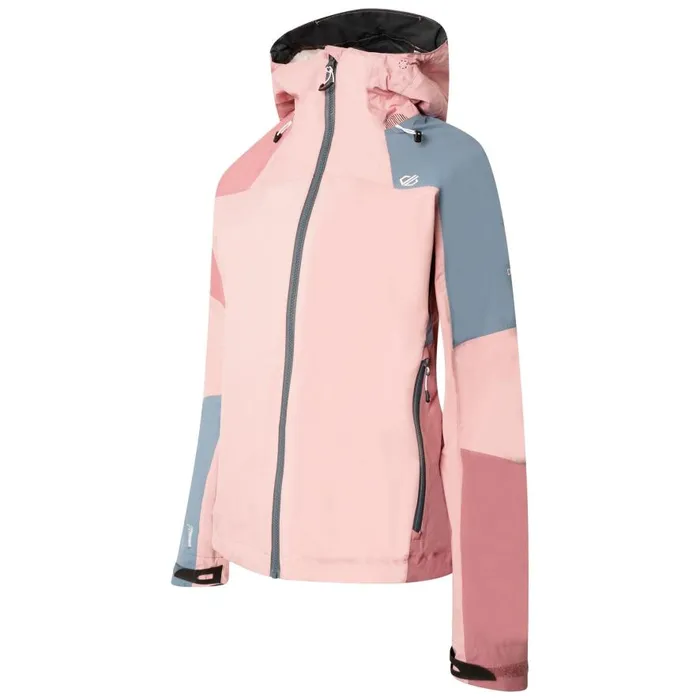 Dare 2b Checkpoint III Recycled Waterproof Jacket Powder Pink Mesa Rose Women Lightweight Jackets