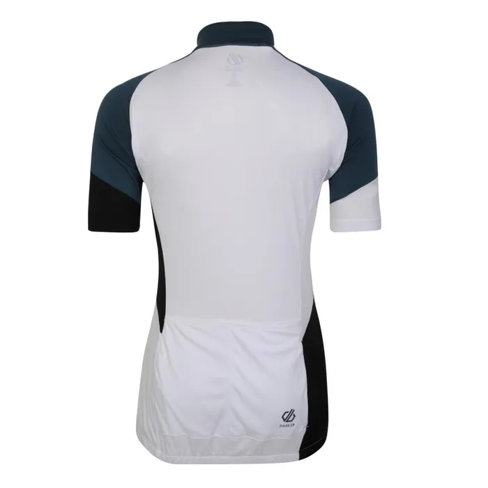 Dare 2b Compassion II Lightweight Jersey White Orion Grey Women Cycling Jerseys