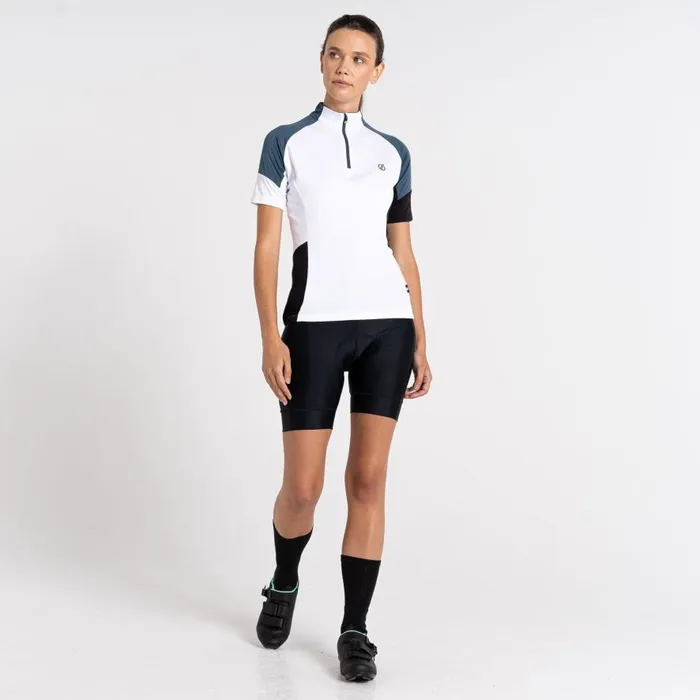 Dare 2b Compassion II Lightweight Jersey White Orion Grey Women Cycling Jerseys