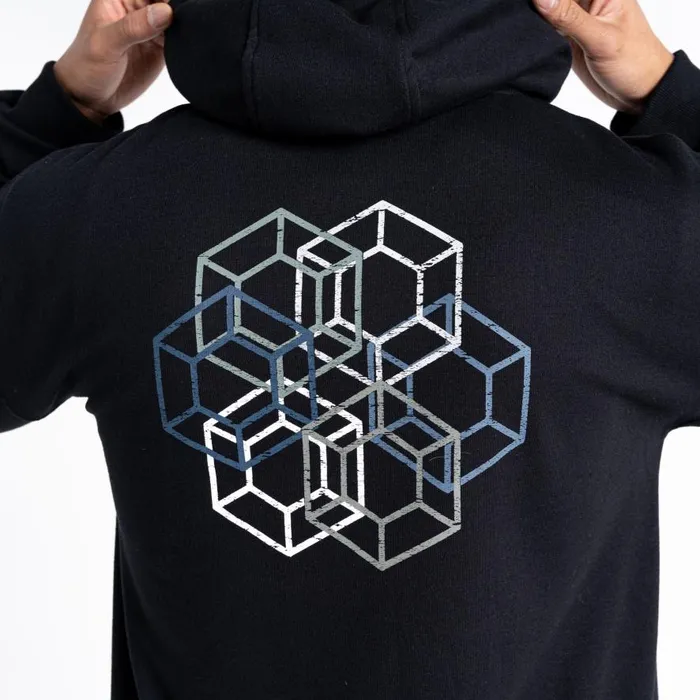 Dare 2b Distinctly Graphic Hoodie Black Men Hoodies and Sweatshirts
