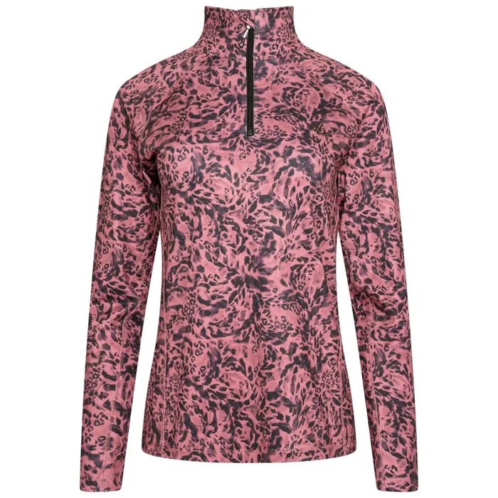 Dare 2b Divulge Lightweight Core Stretch Midlayer Mesa Rose Animal Print Women Midlayers