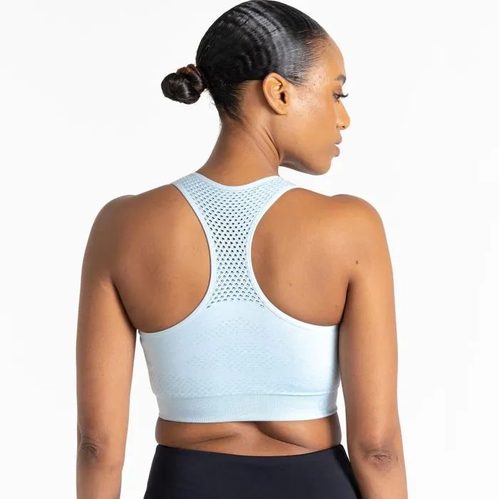 Dare 2b Don039t Sweat It II Sports Bra Quiet Blue Women Gym Tops
