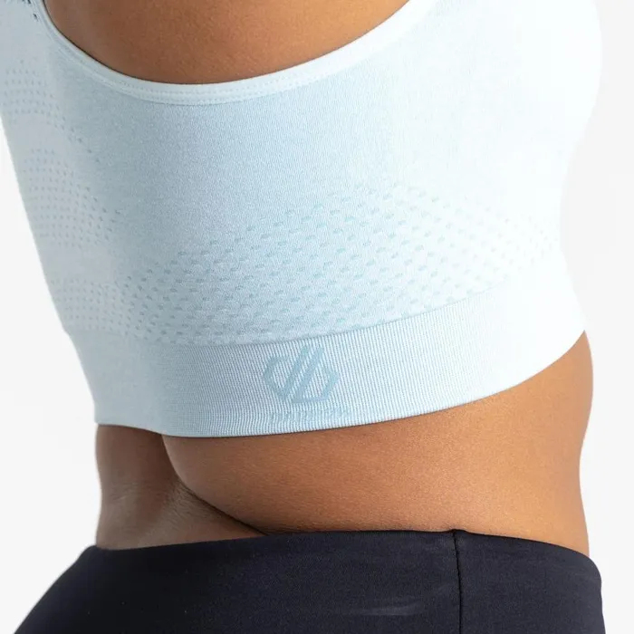 Dare 2b Don039t Sweat It II Sports Bra Quiet Blue Women Gym Tops