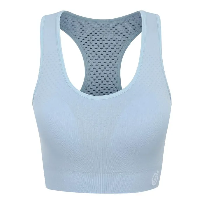 Dare 2b Don039t Sweat It II Sports Bra Quiet Blue Women Gym Tops