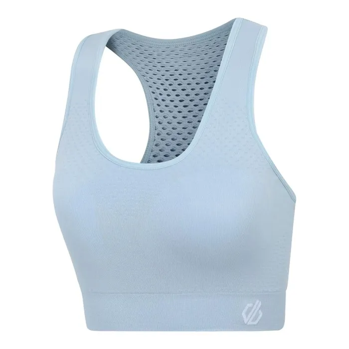 Dare 2b Don039t Sweat It II Sports Bra Quiet Blue Women Gym Tops