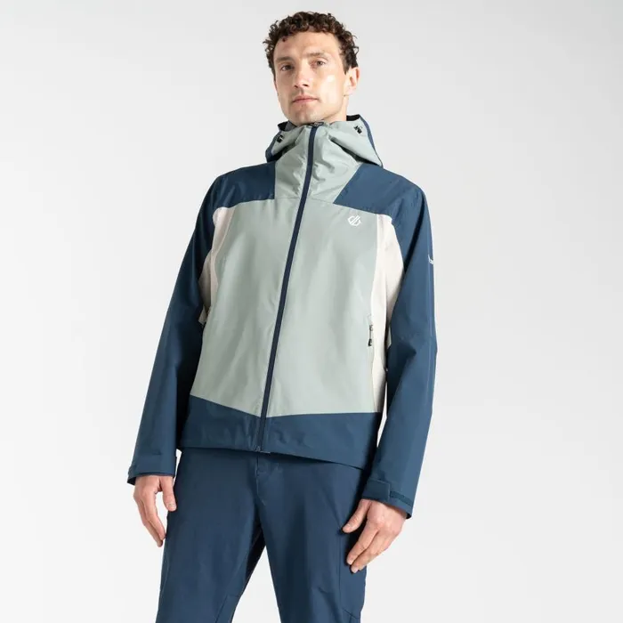 Dare 2b Endurance Waterproof Jacket Green Moonlight Denim Men Waterproof Jackets