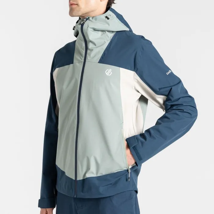 Dare 2b Endurance Waterproof Jacket Green Moonlight Denim Men Waterproof Jackets