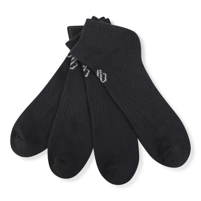 Dare 2b Essentials No Show Socks 2 Pack Ebony Grey Women Socks