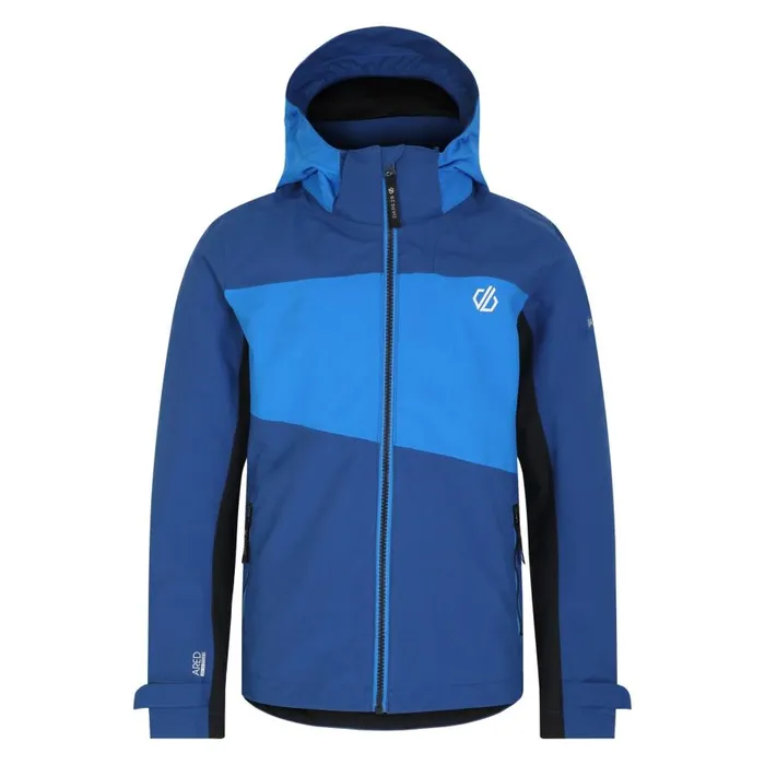 Dare 2b Explore II Waterproof Jacket Laser Blue Athletic Blue Kids Waterproof Jackets