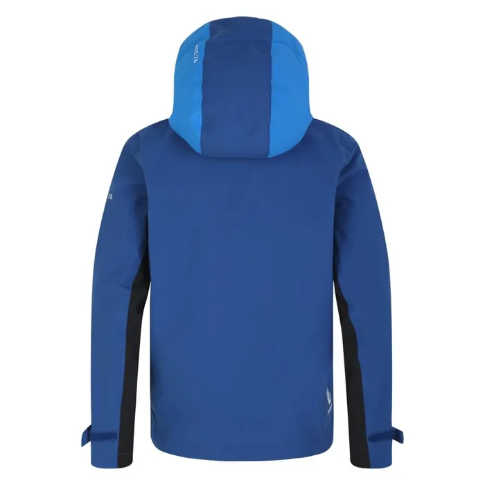 Dare 2b Explore II Waterproof Jacket Laser Blue Athletic Blue Kids Waterproof Jackets