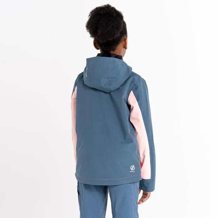 Dare 2b Explore Waterproof Jacket Apricot Blush Kids Waterproof Jackets