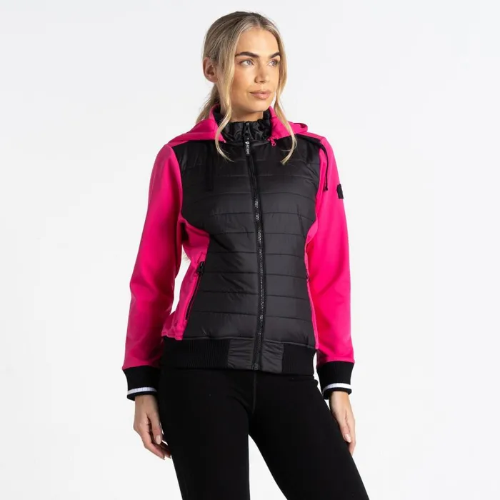 Dare 2b Fend Jacket Blackpure Pink Women Insulated Jackets
