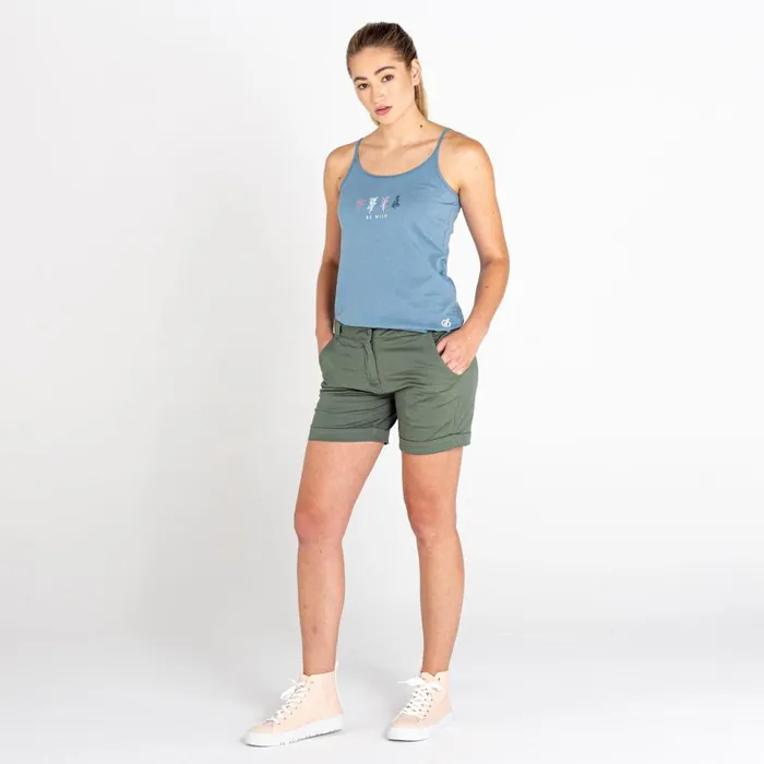Dare 2b Free Climb II Vest Bluestone Blue Women Graphic TShirts