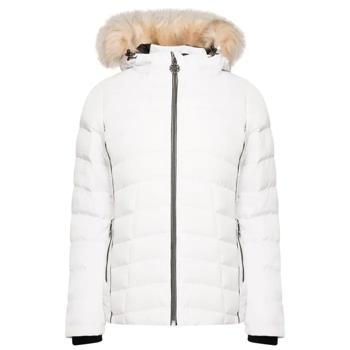 Dare 2b Glamorize III Padded Ski Jacket White Women Waterproof Jackets