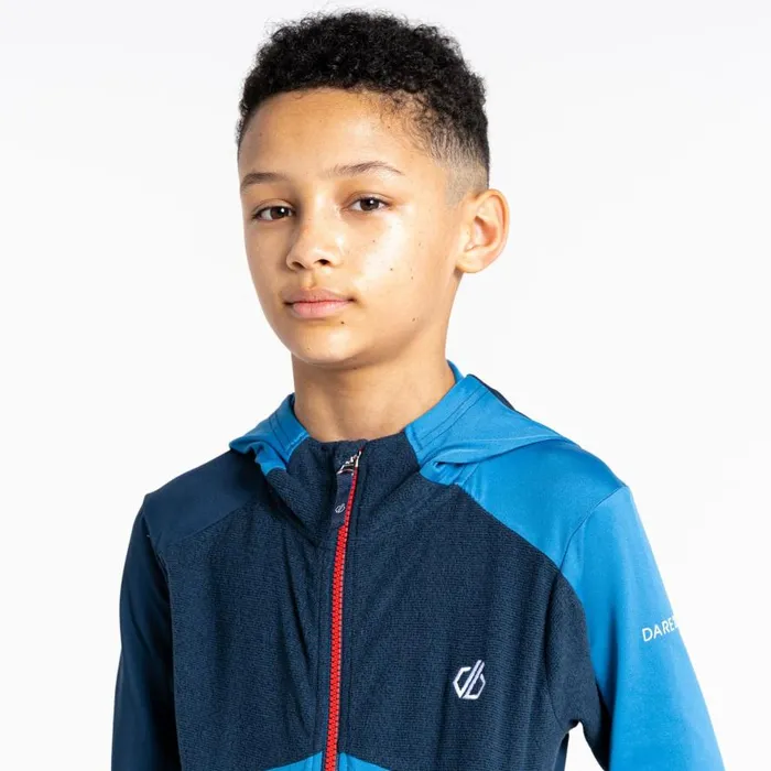 Dare 2b Hero Recycled Core Stretch Midlayer Moonlight Denim Kids Fleece