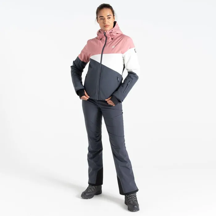 Dare 2b Ice III Ski Jacket Dusty Rose Grey Women Ski Jacket