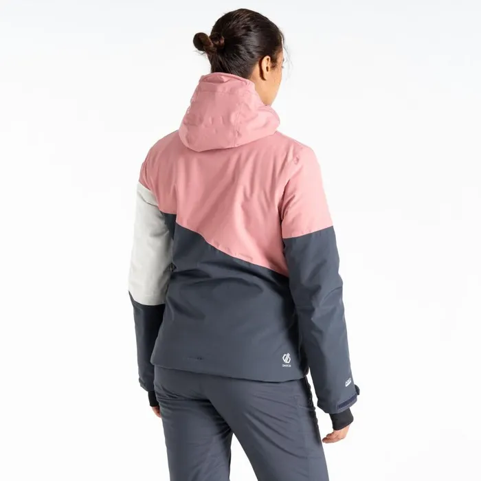 Dare 2b Ice III Ski Jacket Dusty Rose Grey Women Ski Jacket