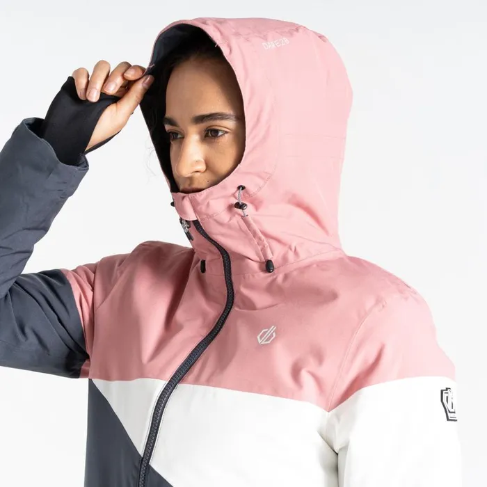 Dare 2b Ice III Ski Jacket Dusty Rose Grey Women Ski Jacket