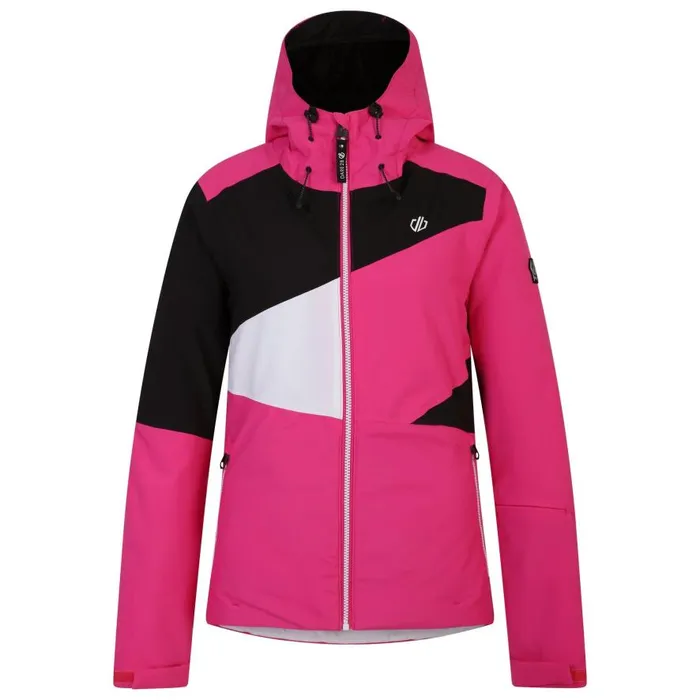 Dare 2b Ice Ski Jacket Pure Pink Black Women Waterproof Jackets