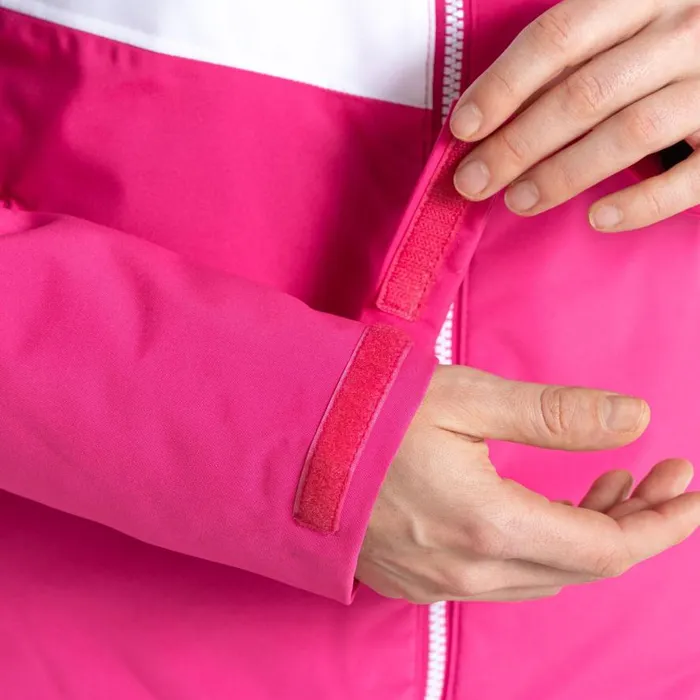 Dare 2b Ice Ski Jacket Pure Pink Black Women Waterproof Jackets
