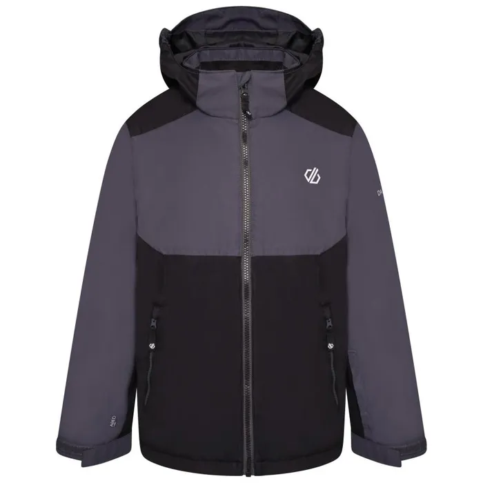 Dare 2b Impose III Ski Jacket Ebony Grey Black Kids Insulated Jackets