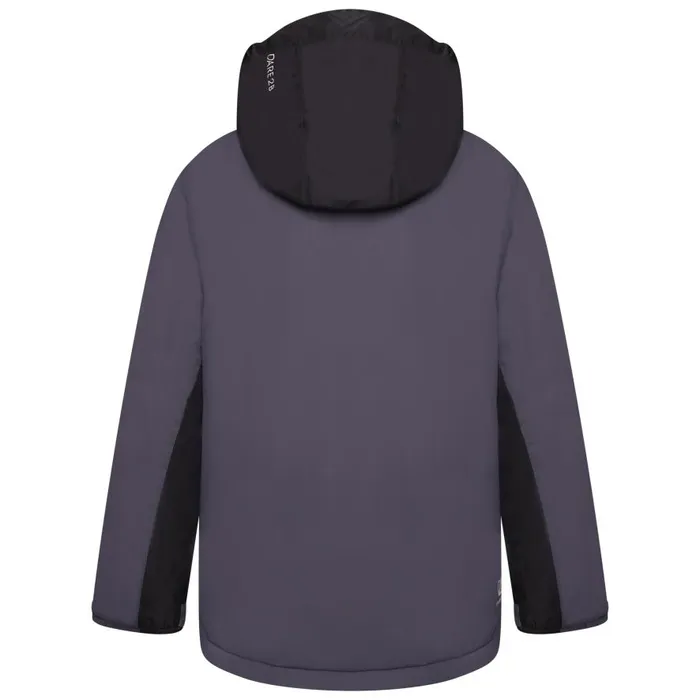 Dare 2b Impose III Ski Jacket Ebony Grey Black Kids Insulated Jackets