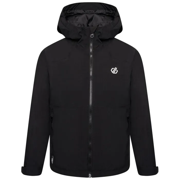 Dare 2b In The Lead III Recycled Waterproof Jacket Black Kids Waterproof Jackets