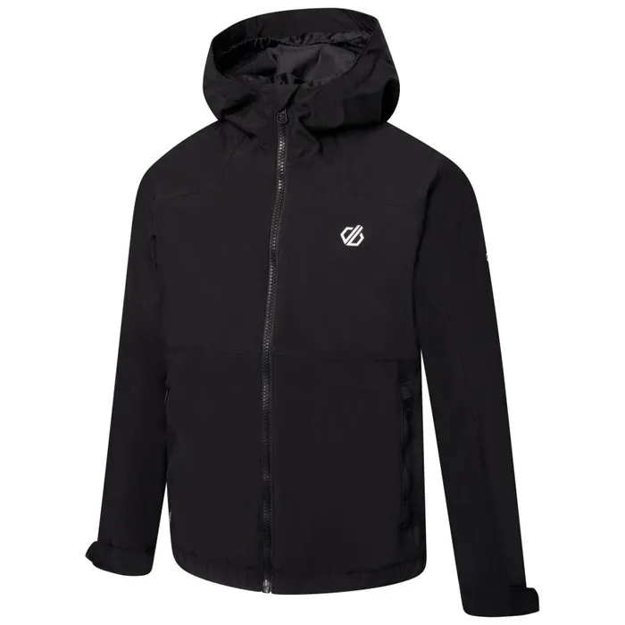 Dare 2b In The Lead III Recycled Waterproof Jacket Black Kids Waterproof Jackets