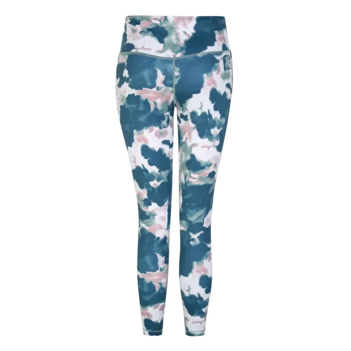 Dare 2b Influential 78 Gym Leggings Dusky Rose Inky Print Women Leggings