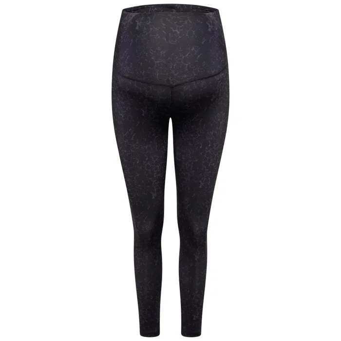 Dare 2b Influential Maternity Leggings Black Molecular Print Women Leggings