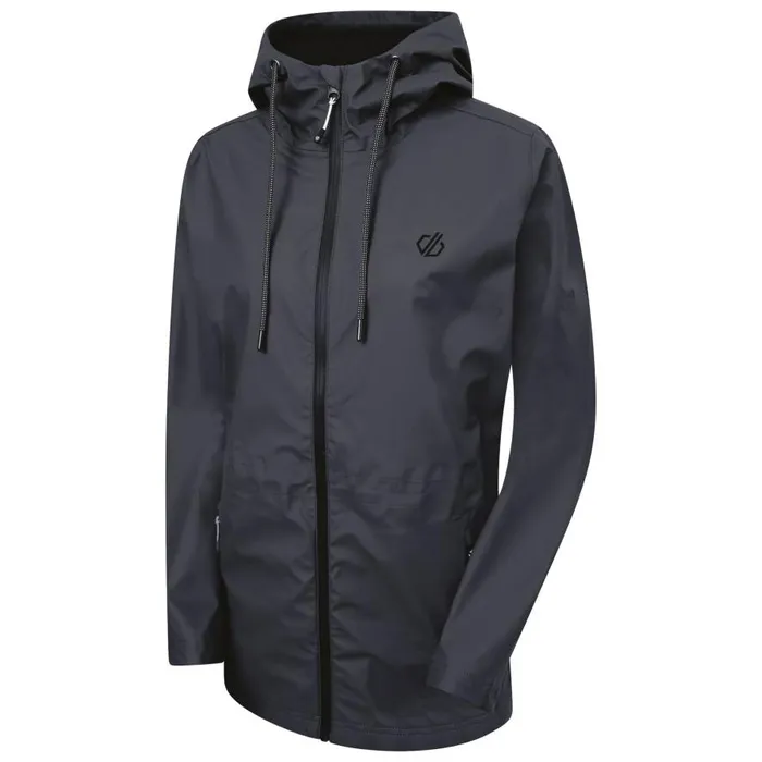 Dare 2b Lambent Waterproof Jacket Ebony Grey Women Waterproof Jackets
