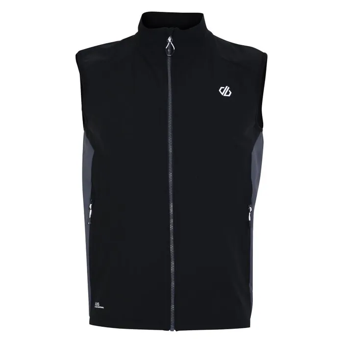 Dare 2b Lattitudinal II Vest Black Ebony Grey Men Gym Tops