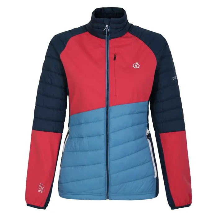 Dare 2b Lexan Hybrid Jacket Niagara Blue Pink Women Lightweight Jackets