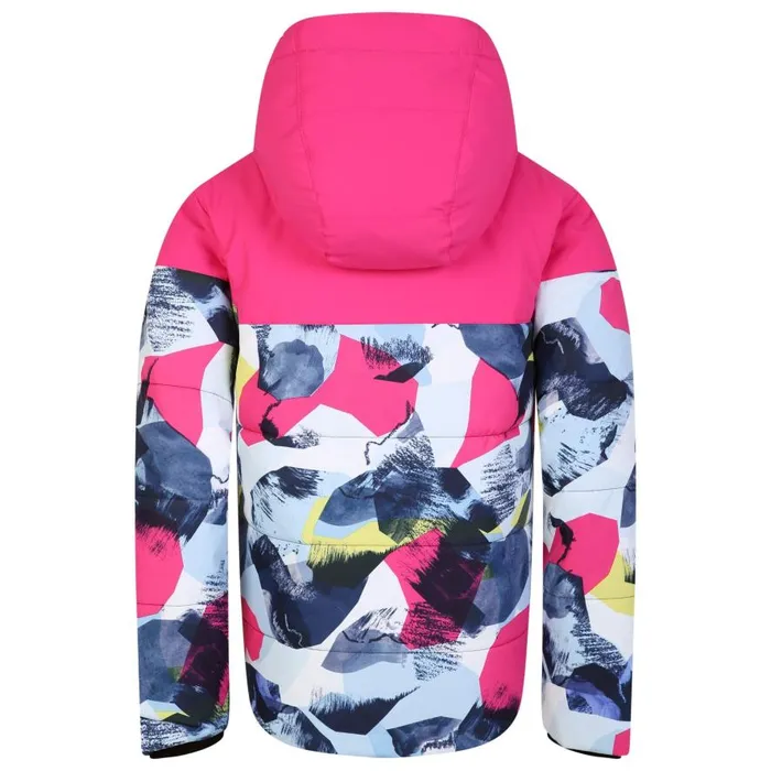 Dare 2b Liftie Ski Jacket Pure Pink Blue Kids Ski Jackets
