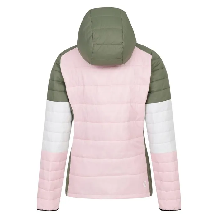 Dare 2b Lively Padded Jacket Olivine Green Rose Women Insulated Jackets