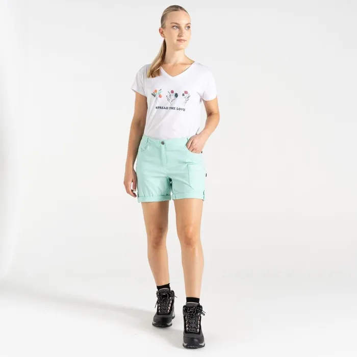 Dare 2b Melodic II Lightweight Shorts Mint Green Women Shorts