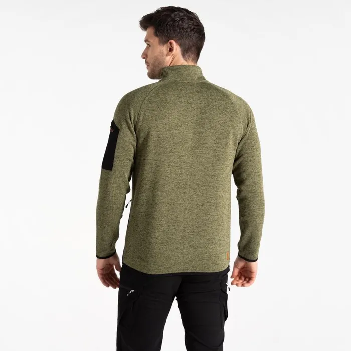 Dare 2b Mountain Series Thermal Fleece Olivine Green Black Men Fleece