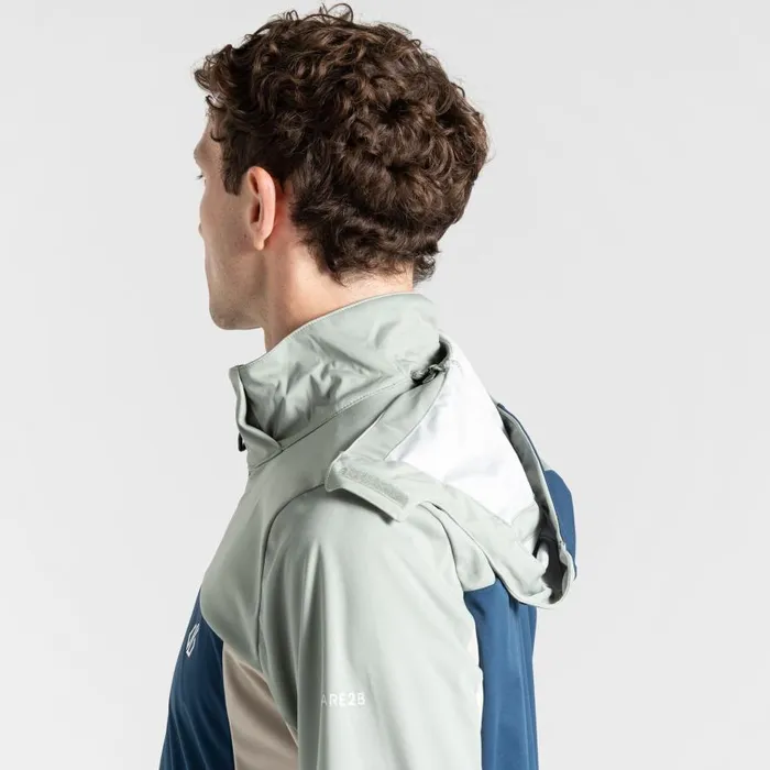 Dare 2b Mountaineer Softshell Jacket Moonlight Denim Green Men Softshell Jackets