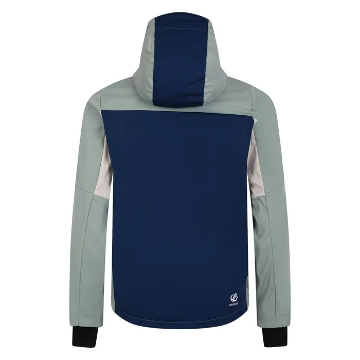 Dare 2b Mountaineer Softshell Jacket Moonlight Denim Green Men Softshell Jackets