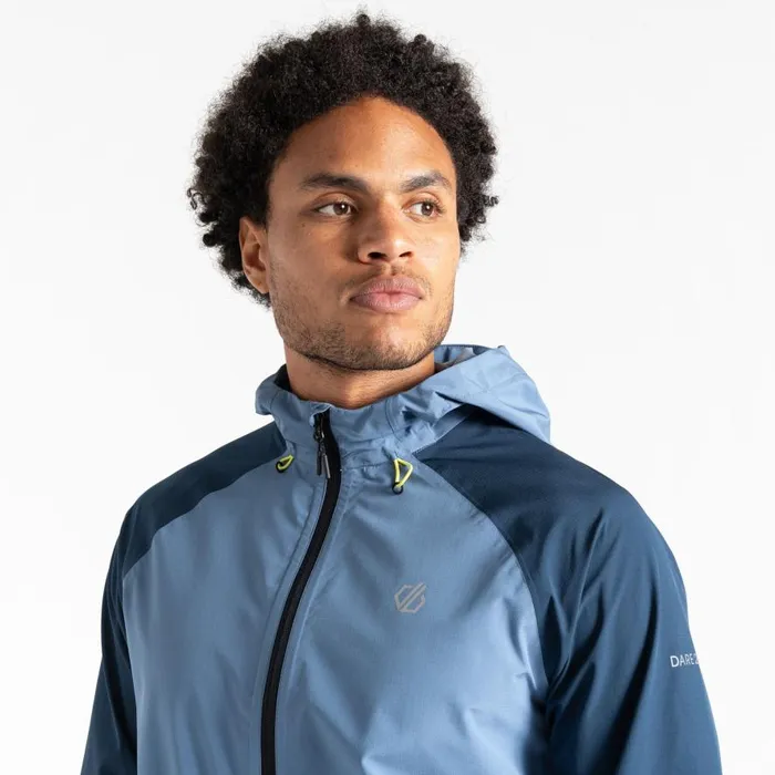 Dare 2b Movement Waterproof Jacket Coronet Blue Moonlight Denim Men Waterproof Jackets