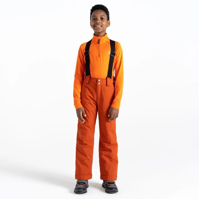 Dare 2b Outmove II Recycled Ski Pants Rooibos Tea Brown Kids Ski Trousers and Salopettes