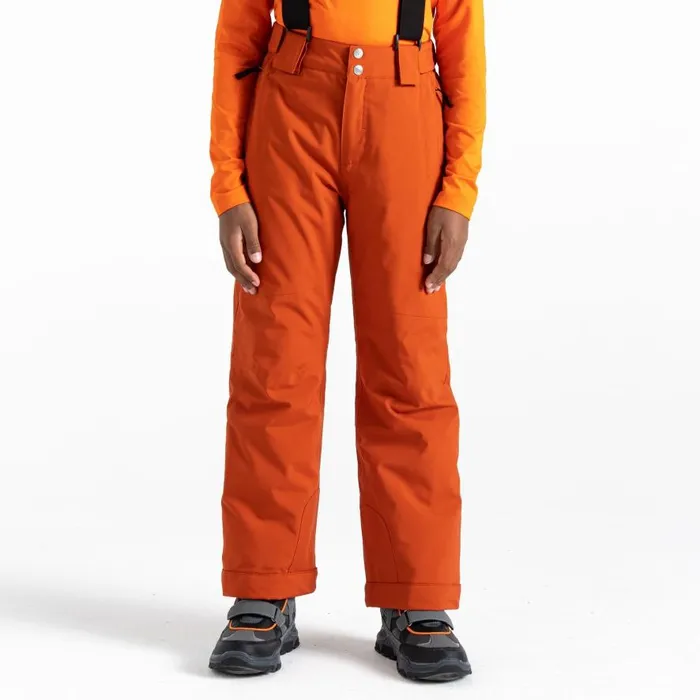 Dare 2b Outmove II Recycled Ski Pants Rooibos Tea Brown Kids Ski Trousers and Salopettes