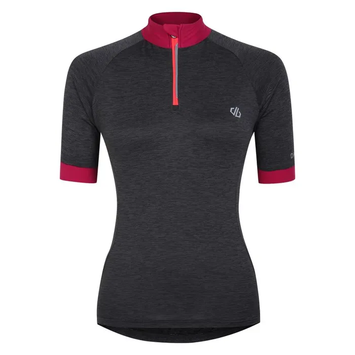 Dare 2b Pedal Through It II Jersey Black Marl Women Cycling Jerseys