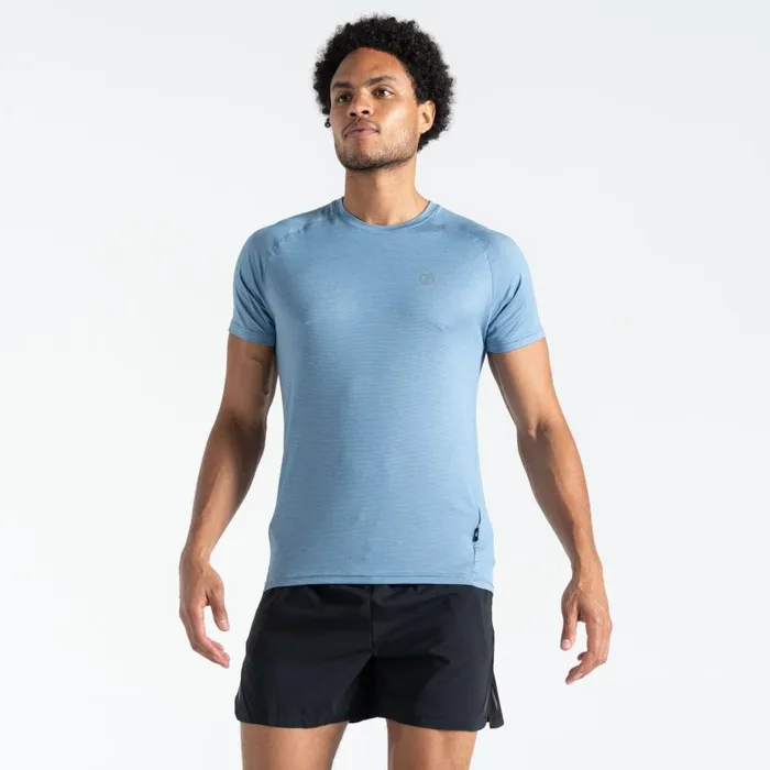 Dare 2b Persist TShirt Coronet Blue Marl Men Gym Tops