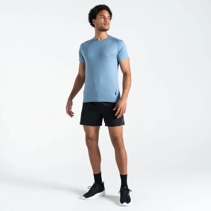 Dare 2b Persist TShirt Coronet Blue Marl Men Gym Tops