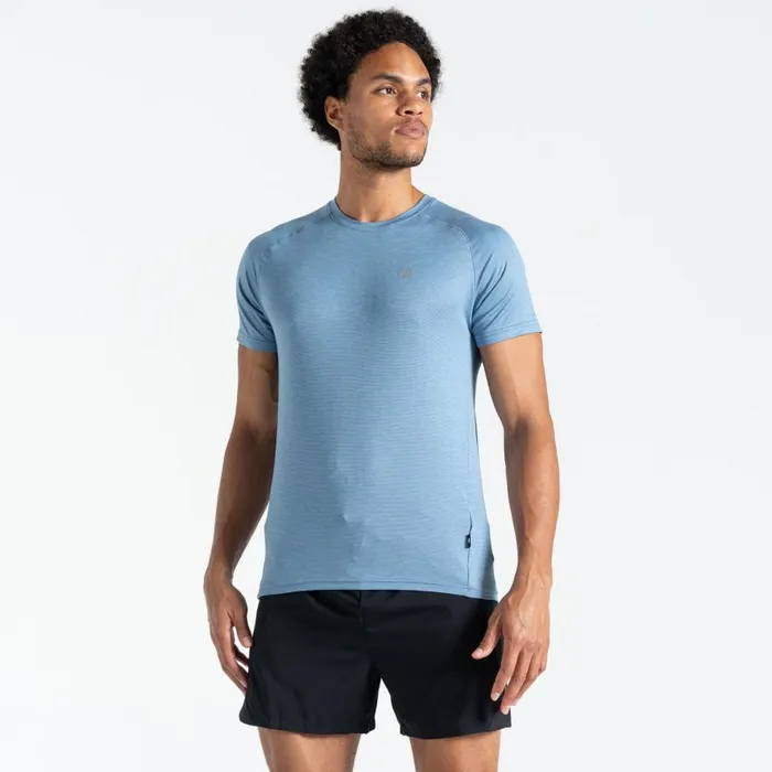 Dare 2b Persist TShirt Coronet Blue Marl Men Gym Tops
