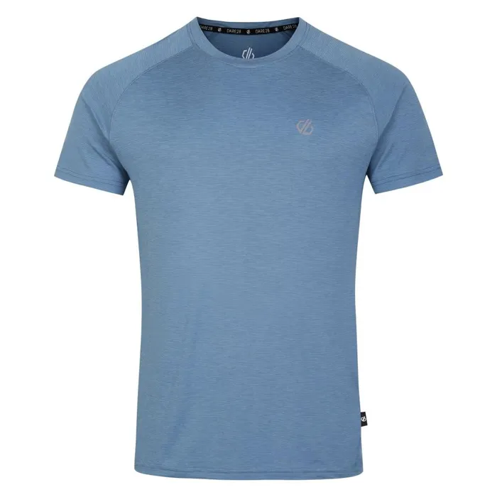 Dare 2b Persist TShirt Coronet Blue Marl Men Gym Tops