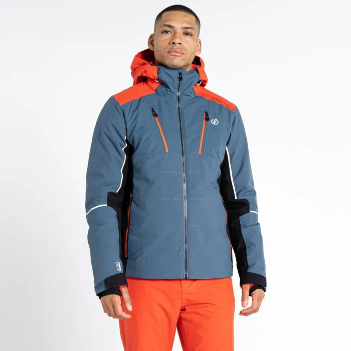 Dare 2b Pivotal II Waterproof Ski Jacket Orion Grey Infrared Men Insulated Jackets