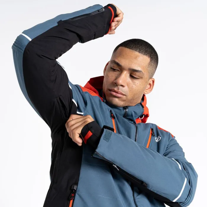 Dare 2b Pivotal II Waterproof Ski Jacket Orion Grey Infrared Men Insulated Jackets