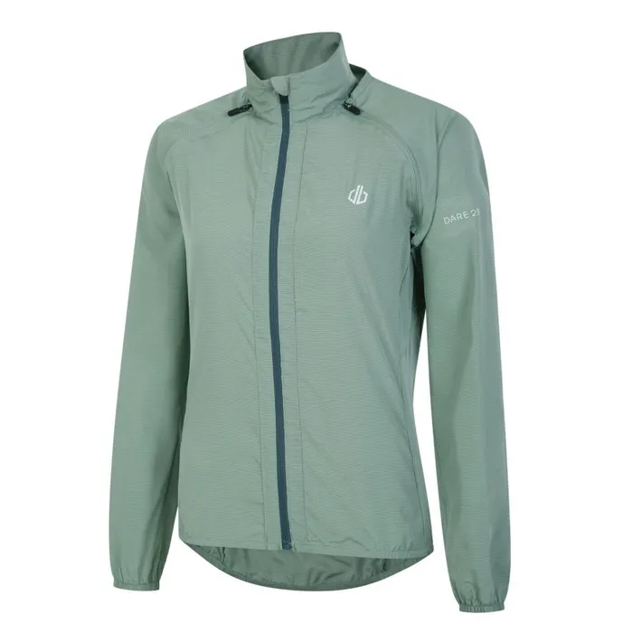 Dare 2b Rebound Lightweight Windshell Lilypad Green Women Lightweight Jackets